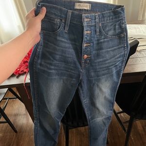Madewell skinny jeans size 27